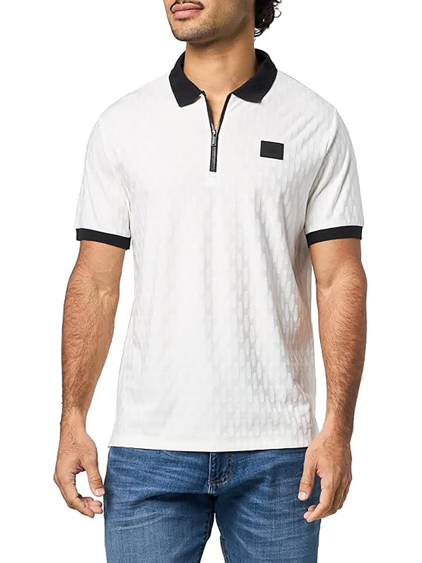 Polo Blanco Hombre Karl Lagerfeld