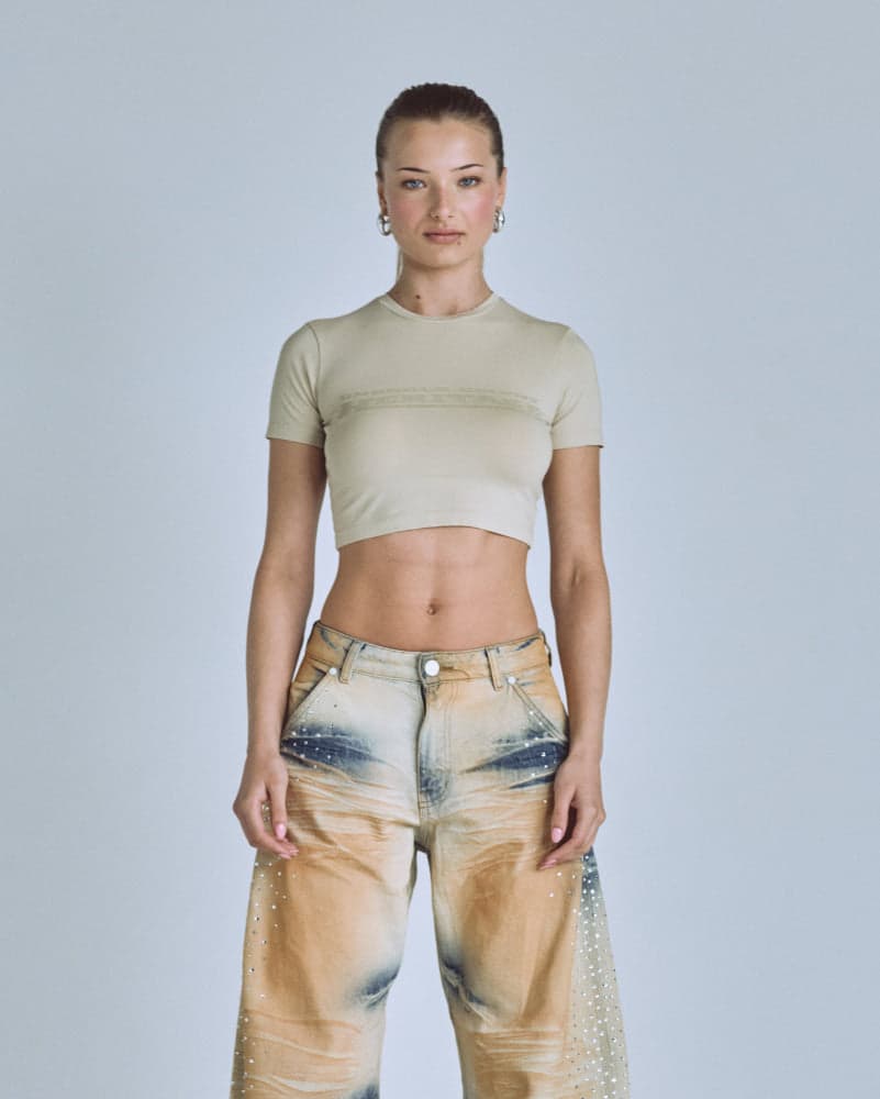 Baby Tee Women Undergold Golden Heritage