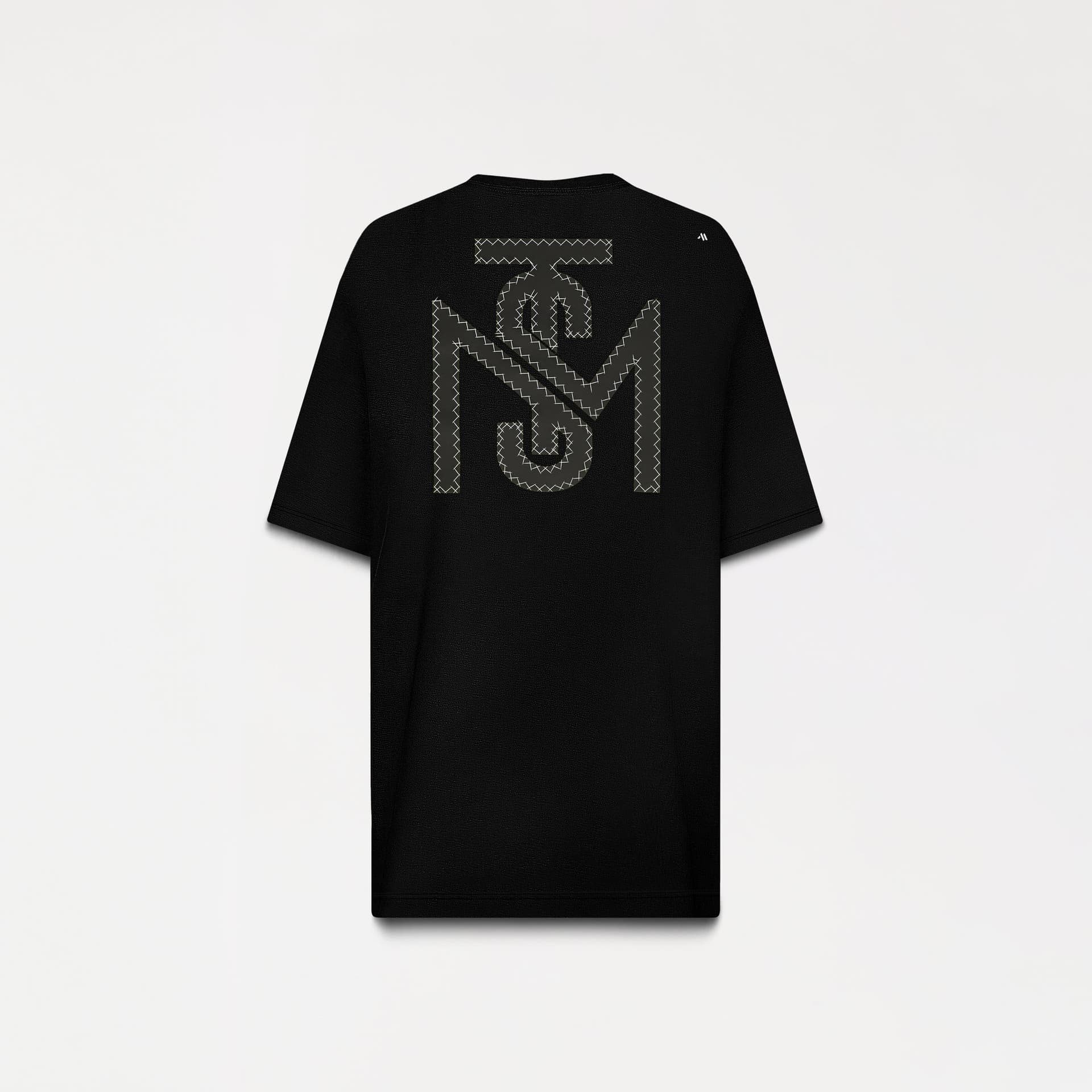 GIPFEL T-SHIRT OVERSIZED MEN BLACK