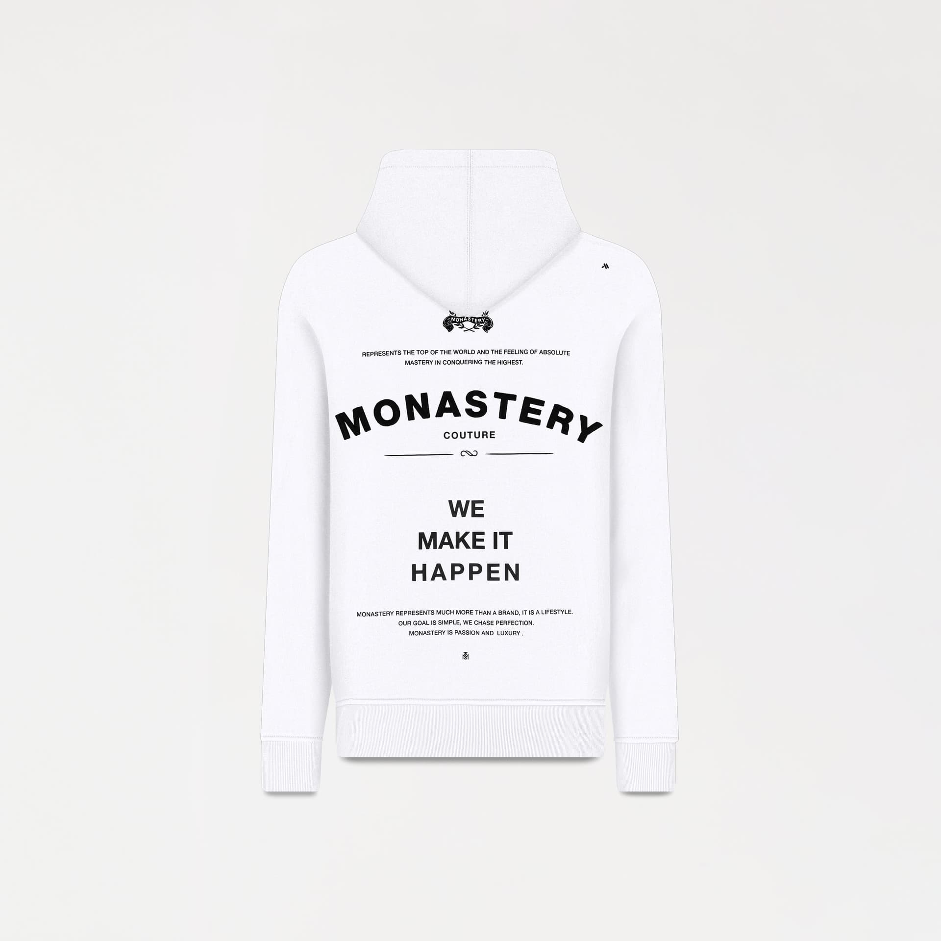 REHSAG HOODIE MEN WHITE