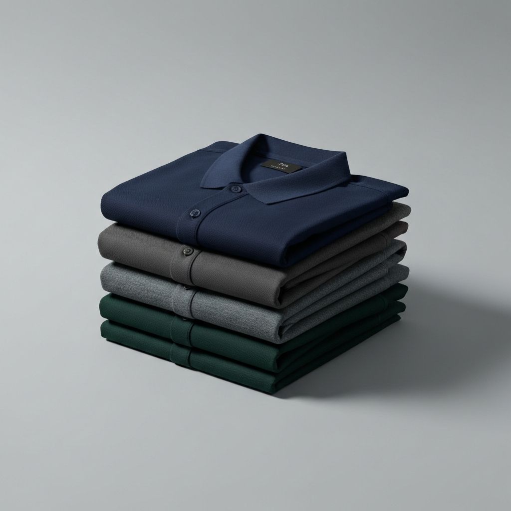 Pack de 5 camisetas polo ISEK